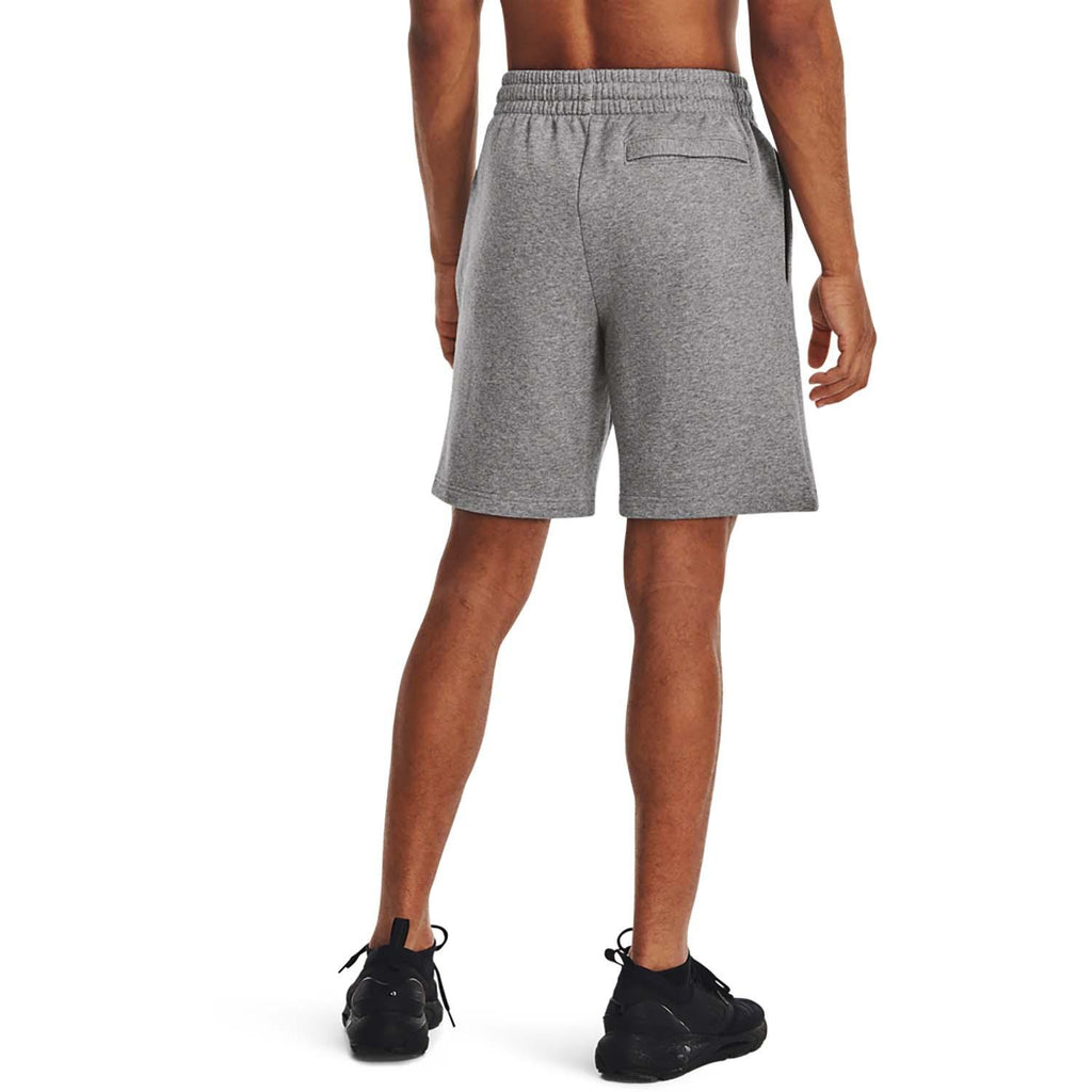ua rival fleece shorts-gry