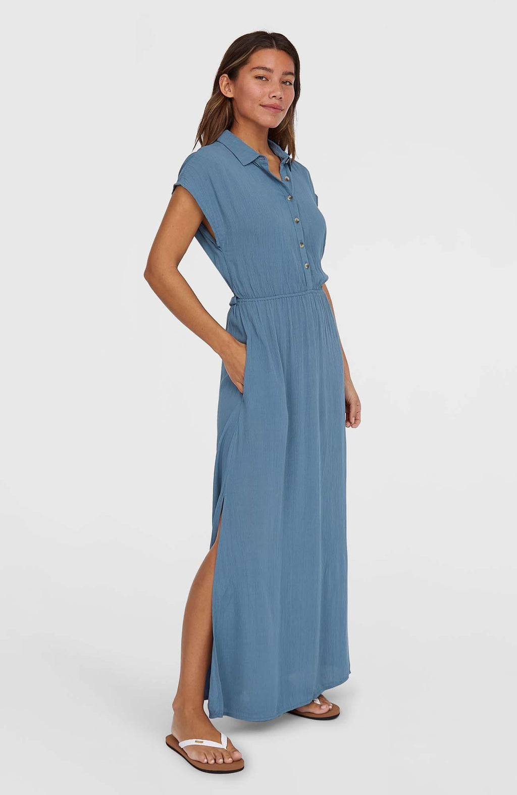 Lori Maxi Shirt Dress
