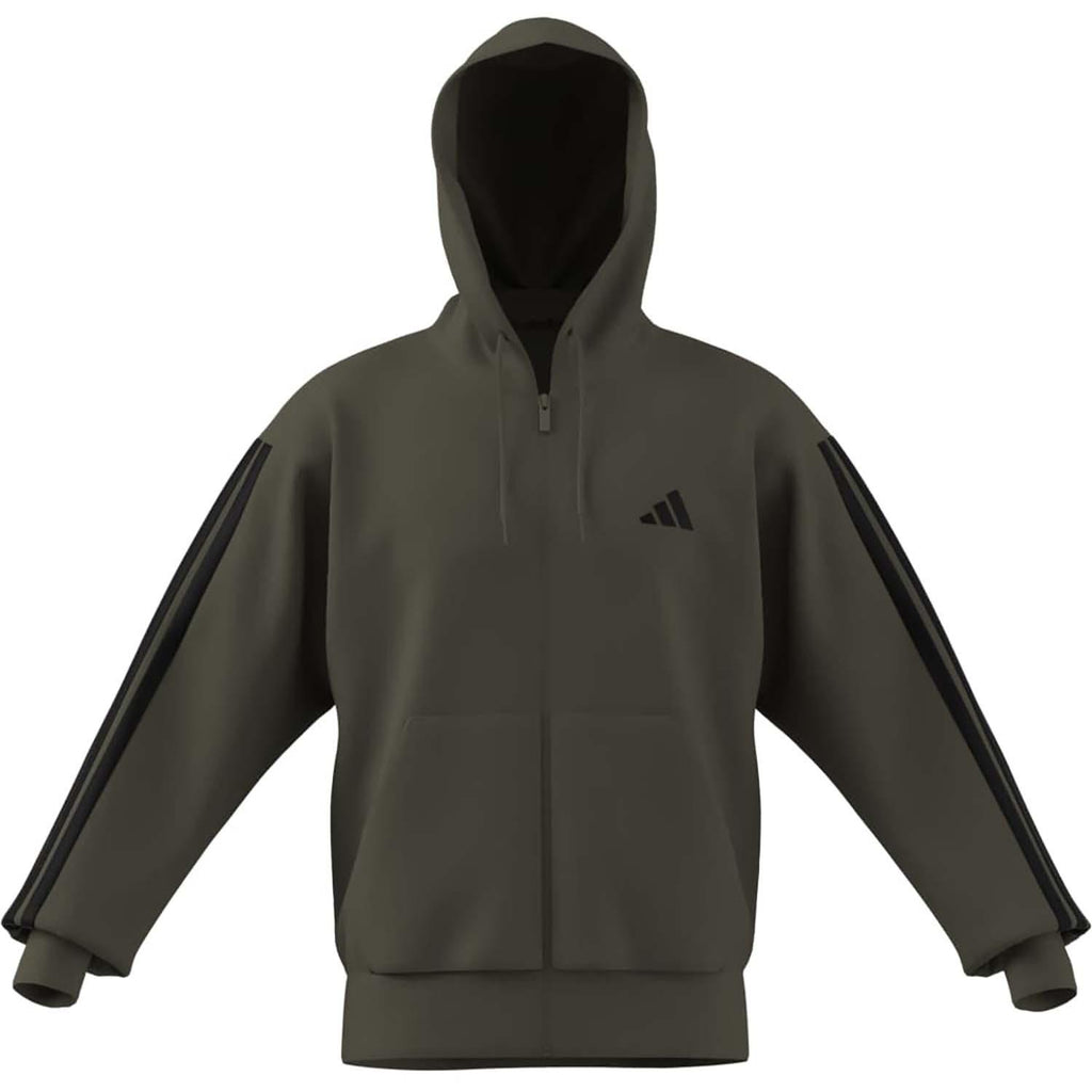 Essentials 3-Stripes Fleece hoodie