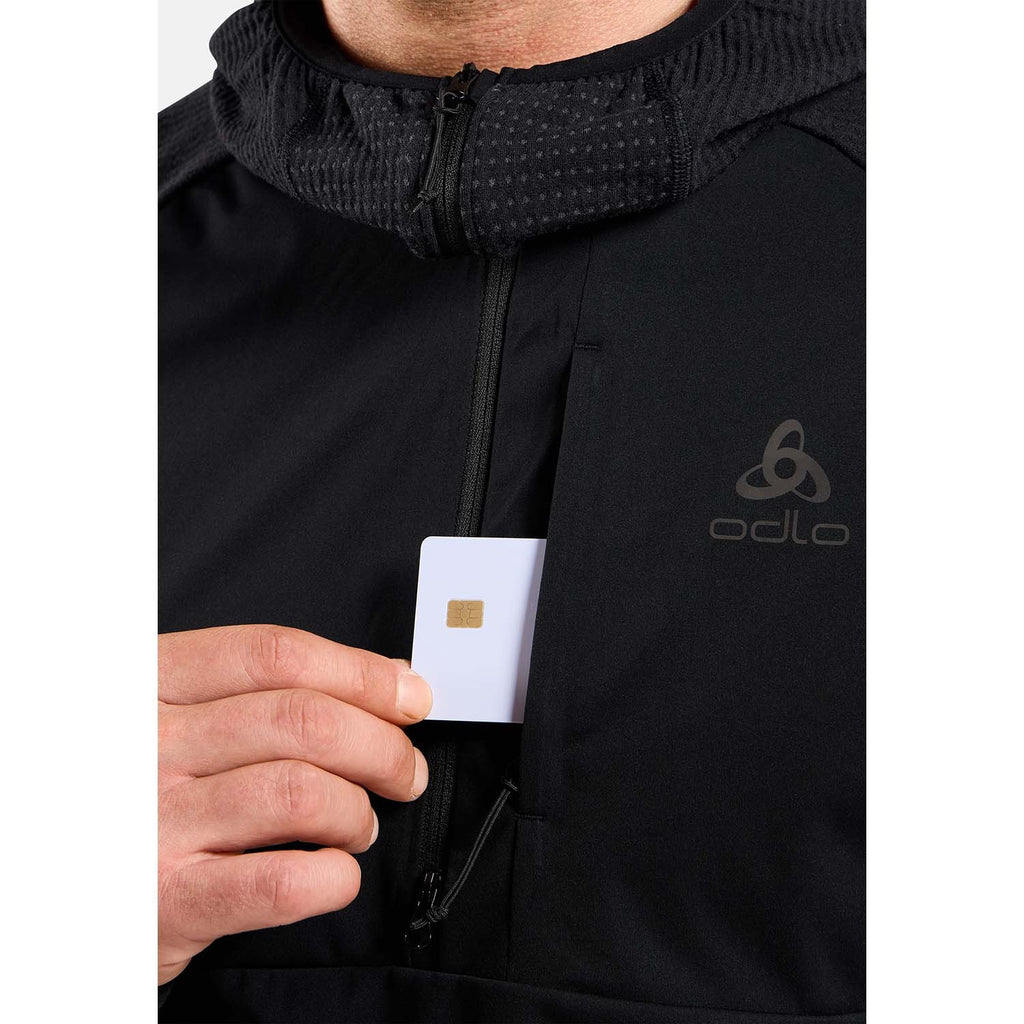 Zeroweight Pro Seamless Windproof Langlauf Hoodie Half-Zip