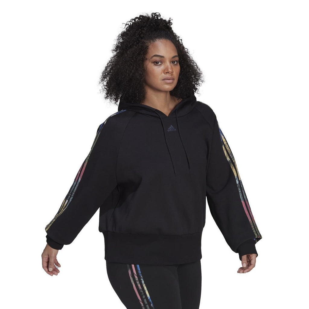 Allover Print hoodie (Grote Maat)