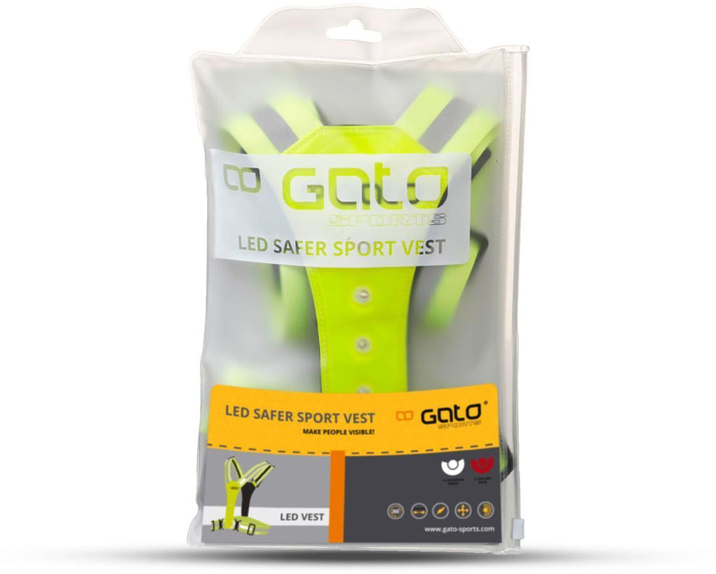 led safer sport vest