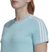 Essentials Loose 3-Stripes Cropped T-shirt