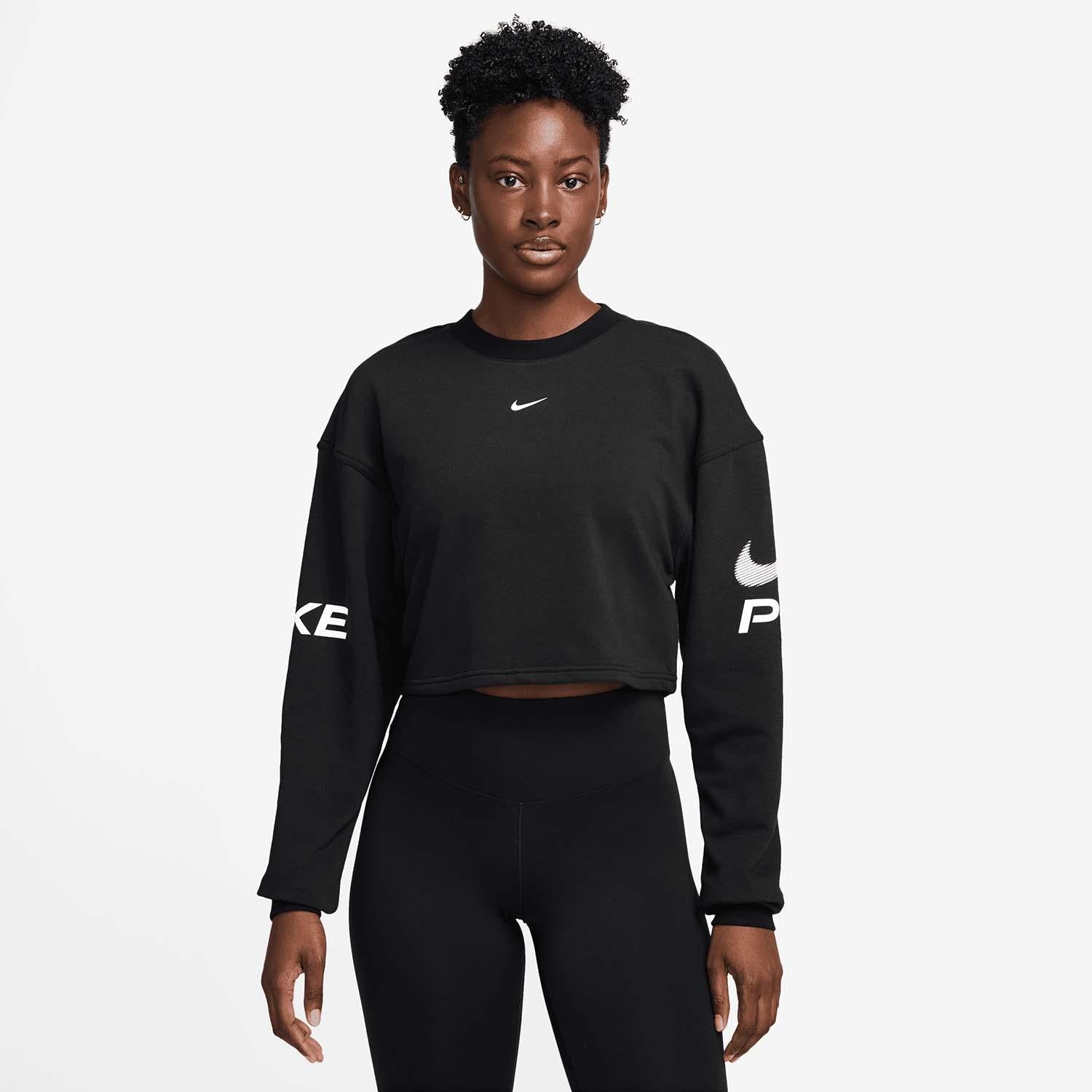 nike pro women's dri-fit french ter