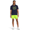Ua Launch 5'' Short-blk