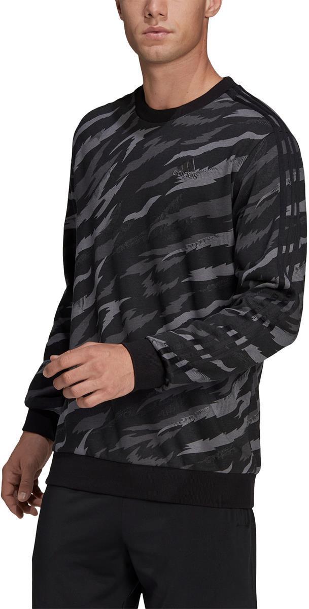 Essentials French Terry Camo-Print sweater