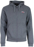 fleece f/z hooded senior