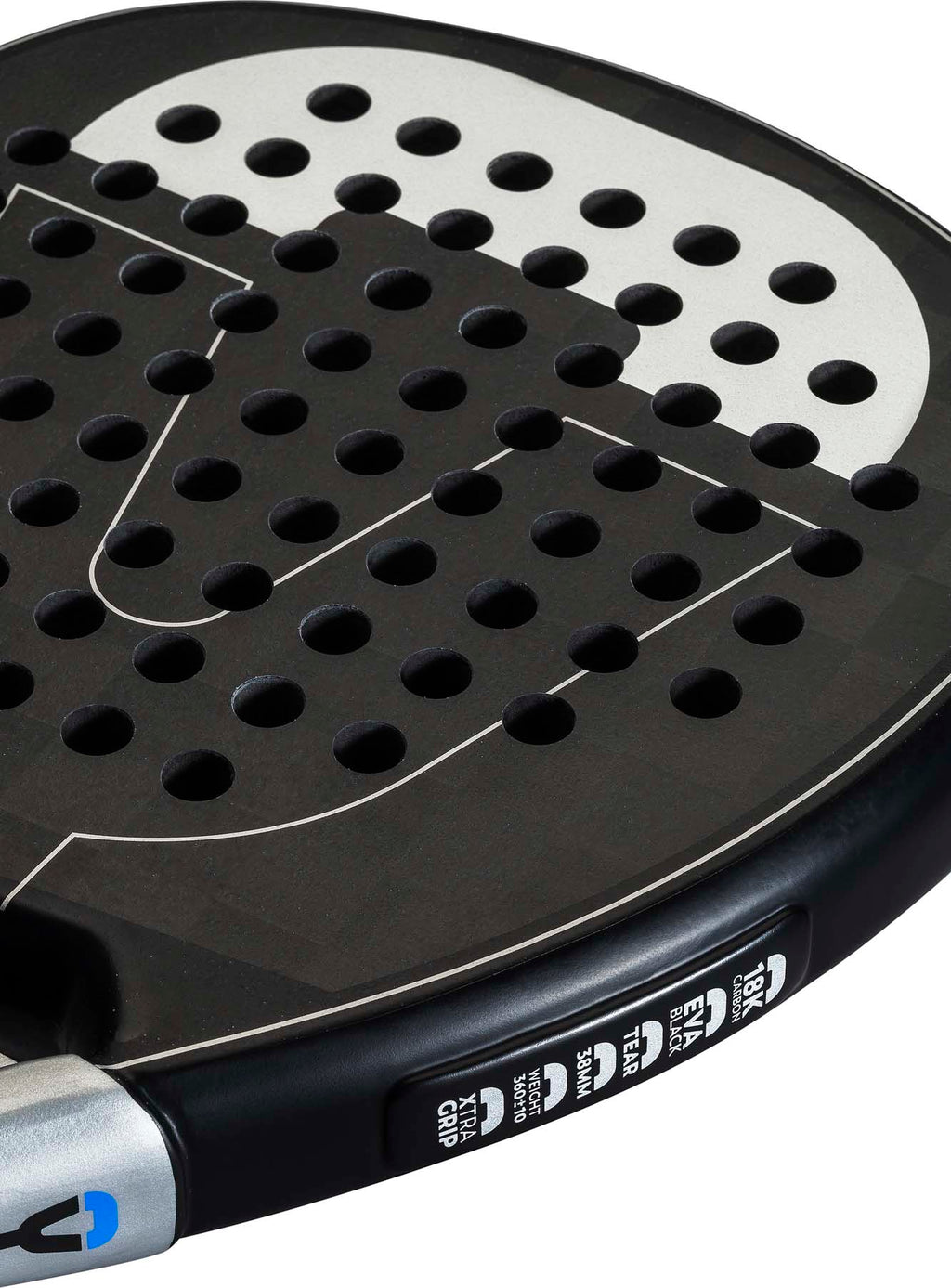 Silver Stealth+ padelracket