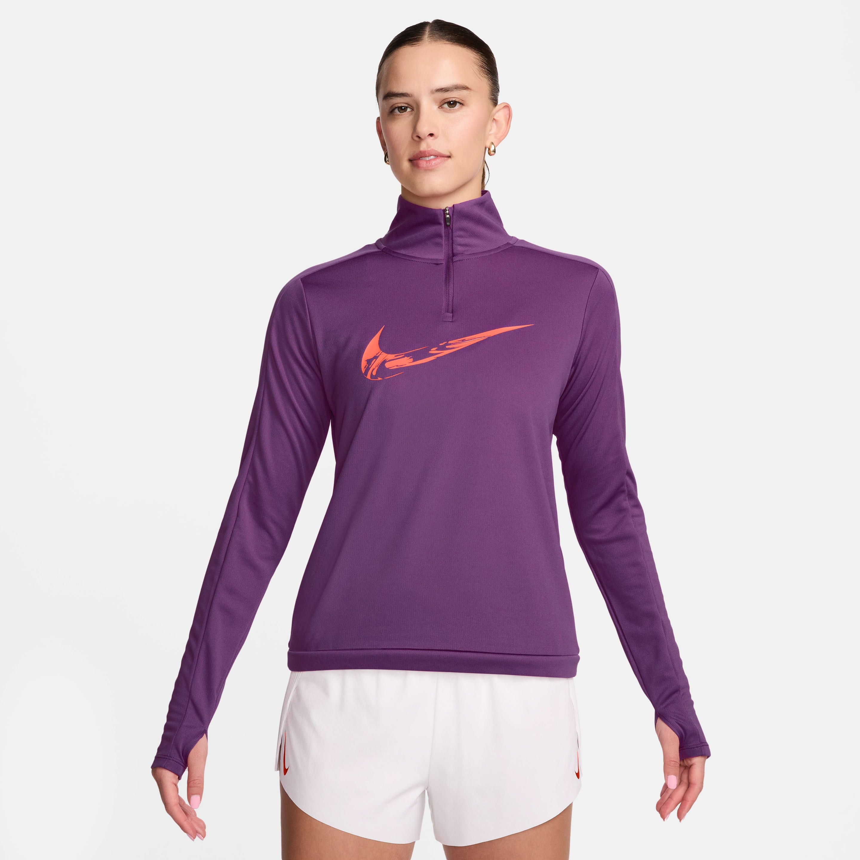 Swoosh Running 1/2-Zip longsleeve