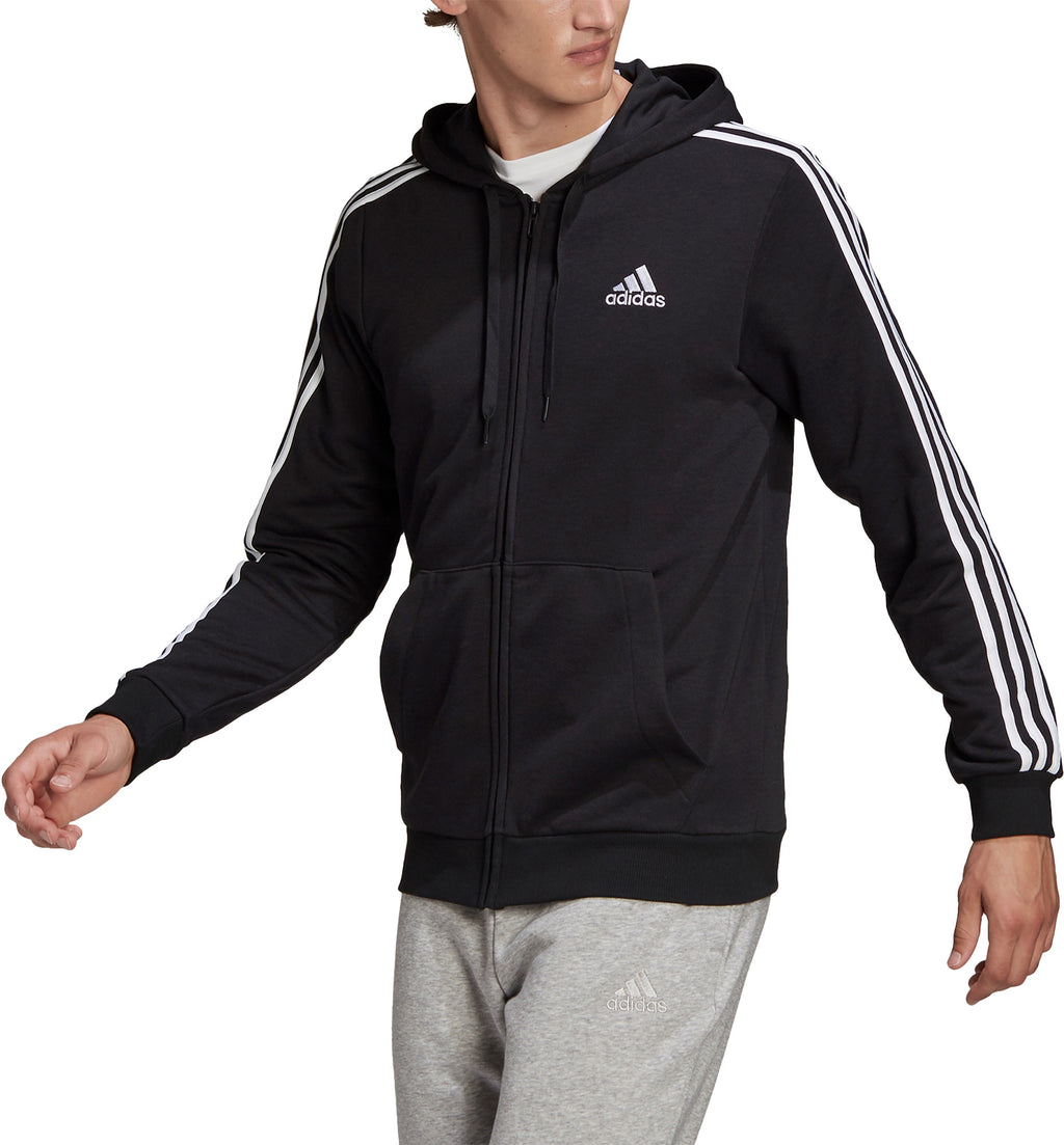 Essentials French Terry 3-Stripes Ritshoodie