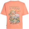 Boxy Back Print T-shirt strand