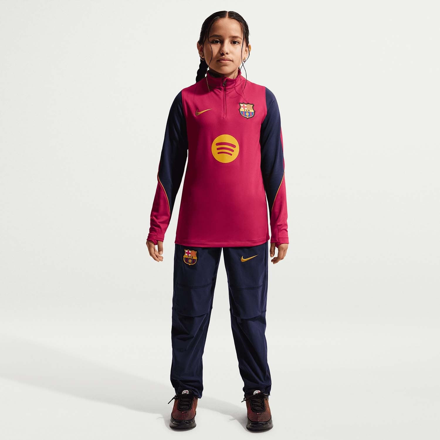 FC Barcelona Dri-Fit   Strike  drill top