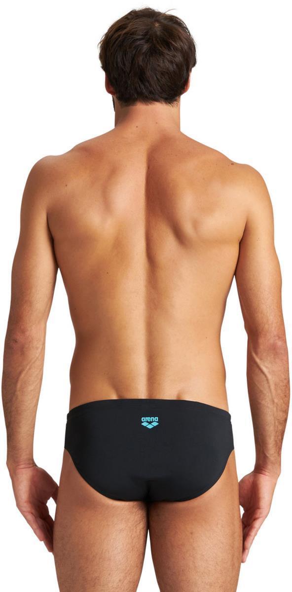 Arena M Streak Brief Black-soft-gre