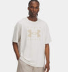 Under Armour HW OS Branded Mens Tee Blue