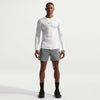 pro dri-fit men's strakke fitnesstop met lange mouwen