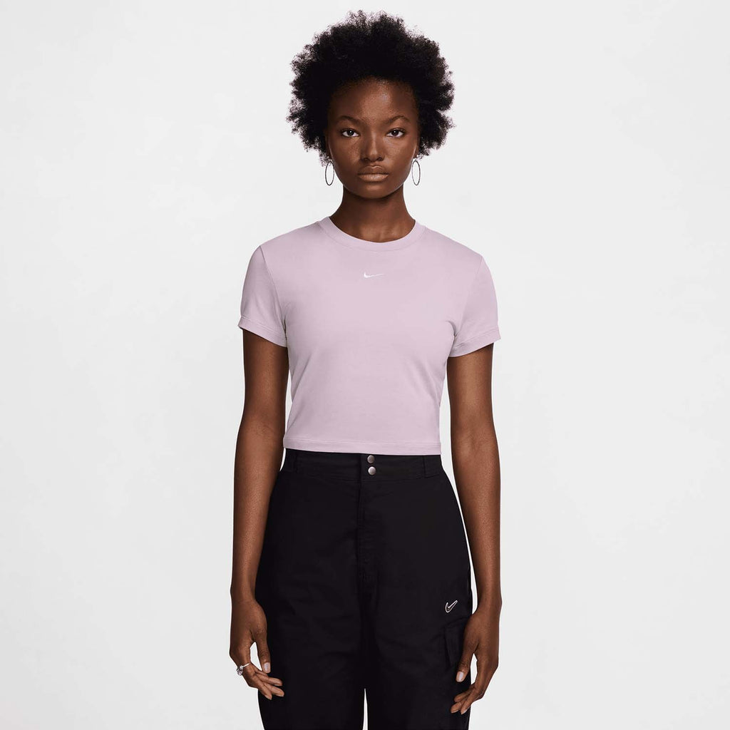 sportswear chill knit Cropped T-shirt