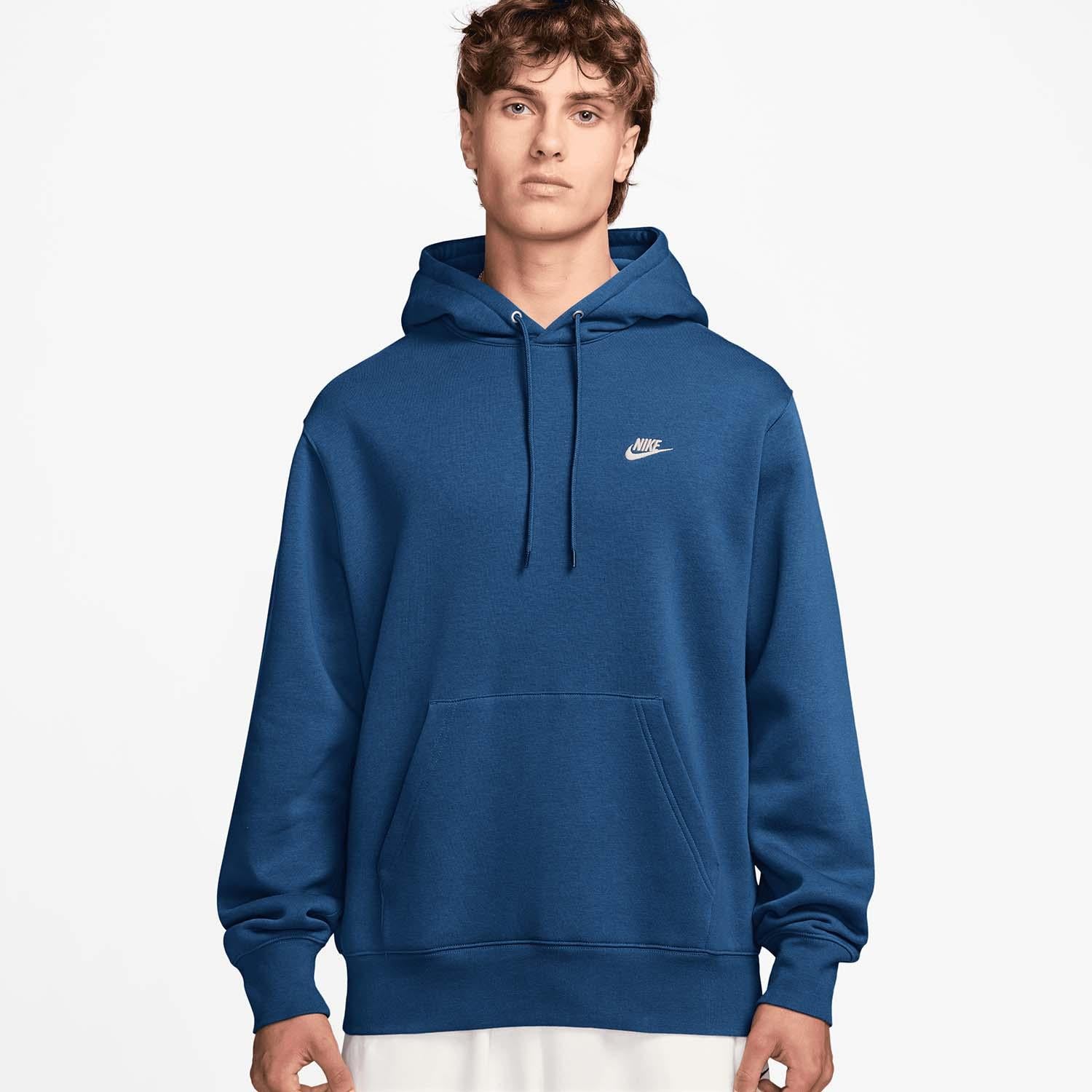 club men's pullover fleece hoo