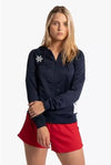 women training zip hoodie