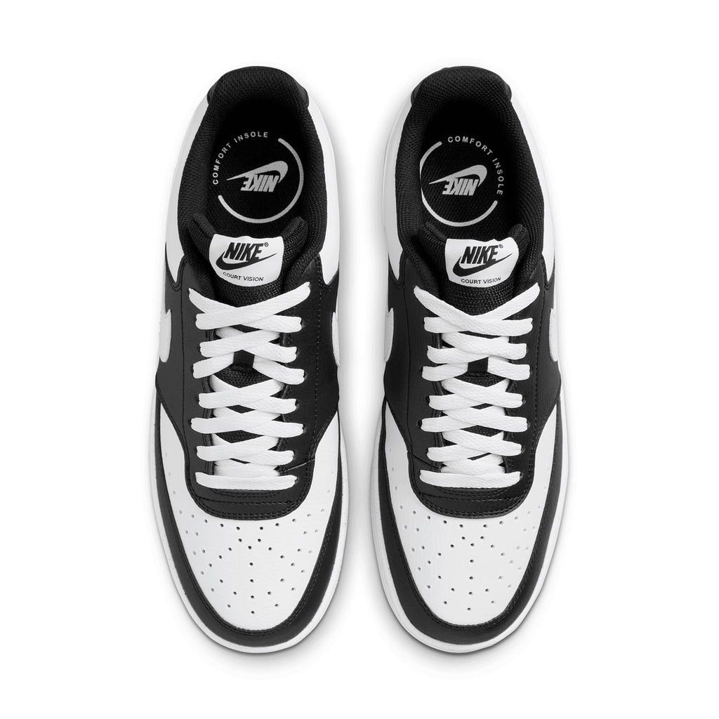 SCARPE NIKE COURT VISION LO BLK/WHT