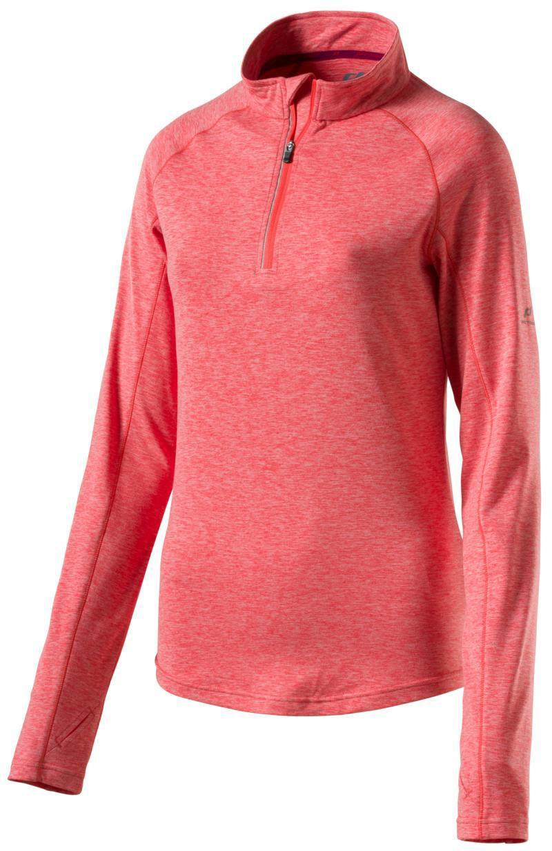CUSCA wmsDa.Langarmshirt/Halbzipp88%Pes 12%El DryPlusEc