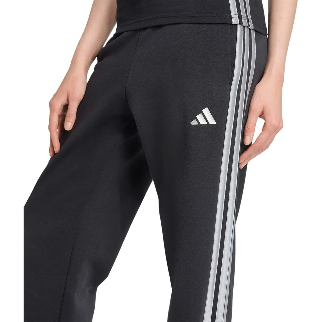 Holiday 3-Stripes Fleece Open-Hem Broek