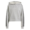 Essentials 3-Stripes Animal Print Relaxed hoodie