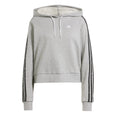 Essentials 3-Stripes Animal Print Relaxed hoodie