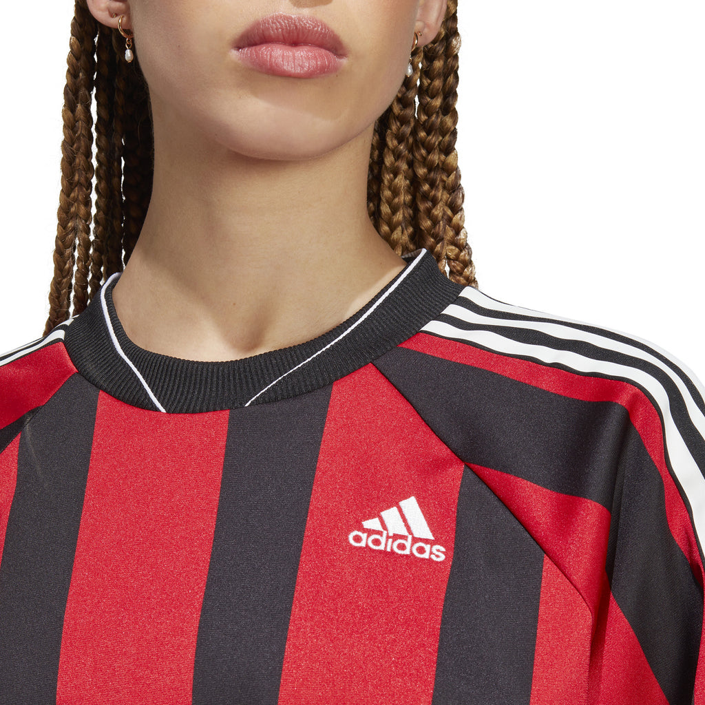 Jacquard Voetbalshirt met Lange Mouwen