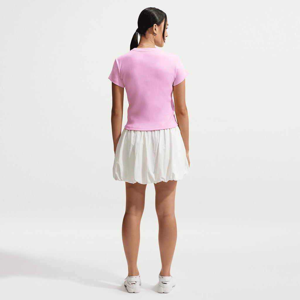 sportswear Strakgeribd damesshirt