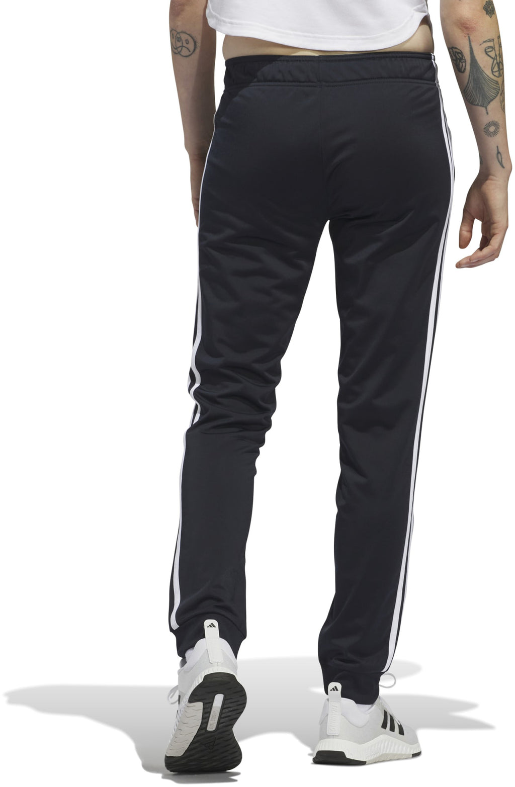 Primegreen Essentials Warm-Up Slim Tapered 3-Stripes trainingsbroek