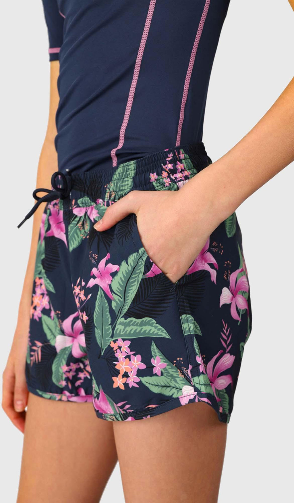 Tulya-tropicana Girls Swim Shorts