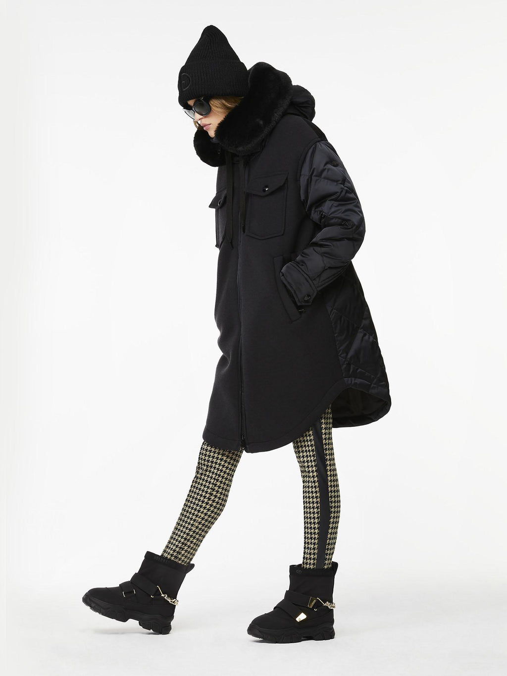 cover jacket faux fur