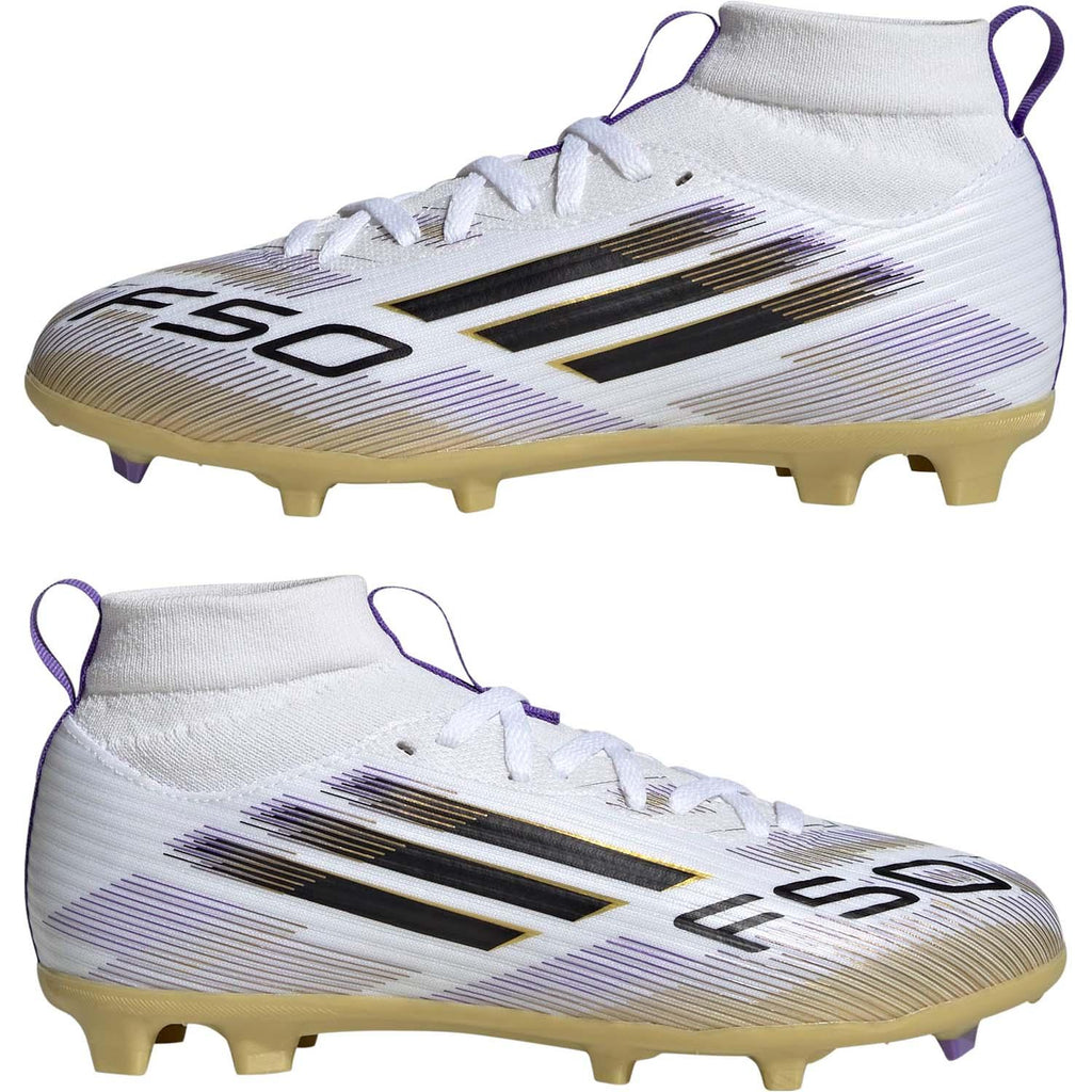 F50 League Mid Firm / Multi-Ground Voetbalschoenen Kids