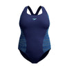 PLUS PLCMNT MEDALIST 1PC NVY/LTBLU
