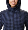 winter pass print fleece full zip