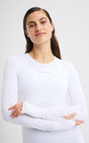 Jacquard Long Sleeve Top T-shirt  training