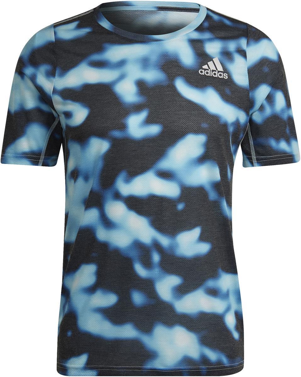 Run Icons 3-Bar Allover Print shirt