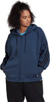 Sportswear Wrapped 3-Stripes Ritshoodie (Grote Maat)
