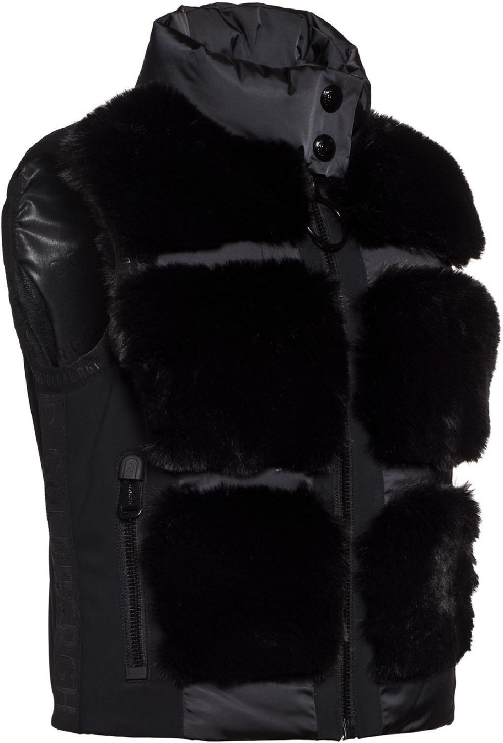 chic bodywarmer faux fur