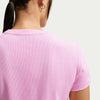 sportswear Strakgeribd damesshirt