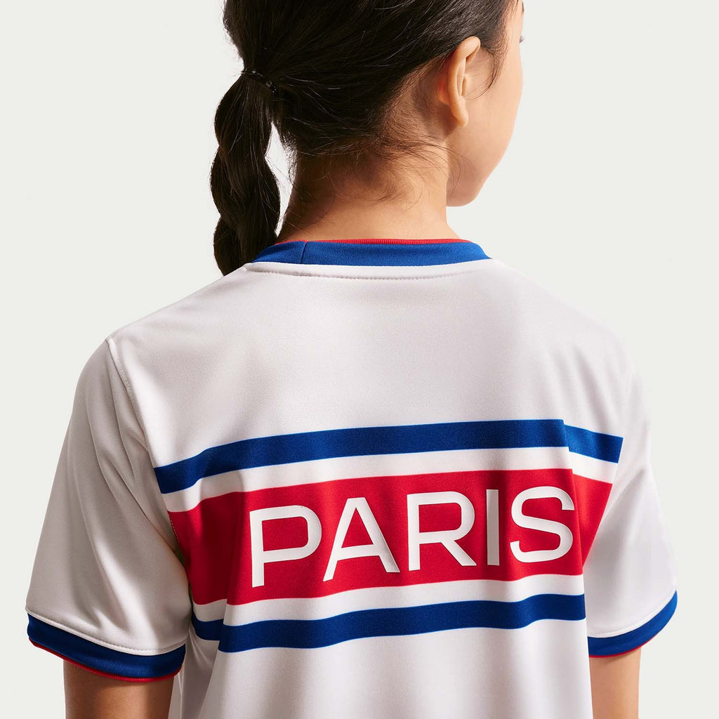 Paris Saint-Germain Home Big Kids' Dri-FIT Voetbal Pre-Match Top