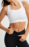 flattering high waist capri legging