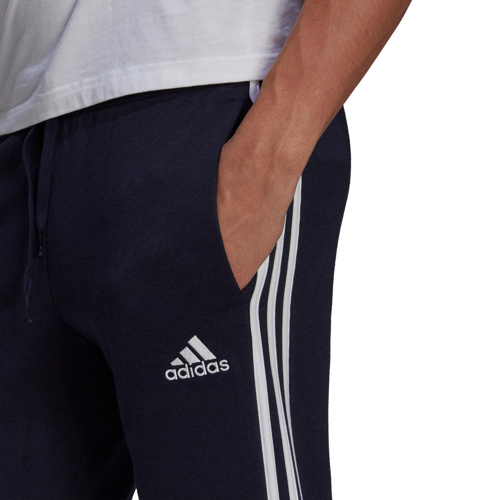 Essentials Fleece Fitted 3-Stripes Broek