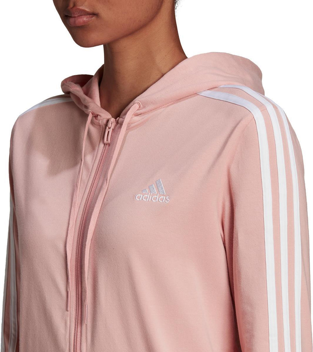 Essentials Single Jersey 3-Stripes Ritshoodie