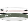 nike flex classic mixed width headbands 3pk