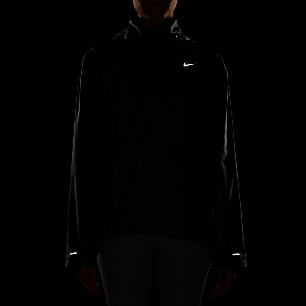 W NK FAST REPEL JACKET, BLACK/BLACK/REFLECTIVE SILV, 2XL
