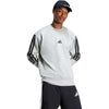 Essentials 3-Stripes Fleece Sweatshirt