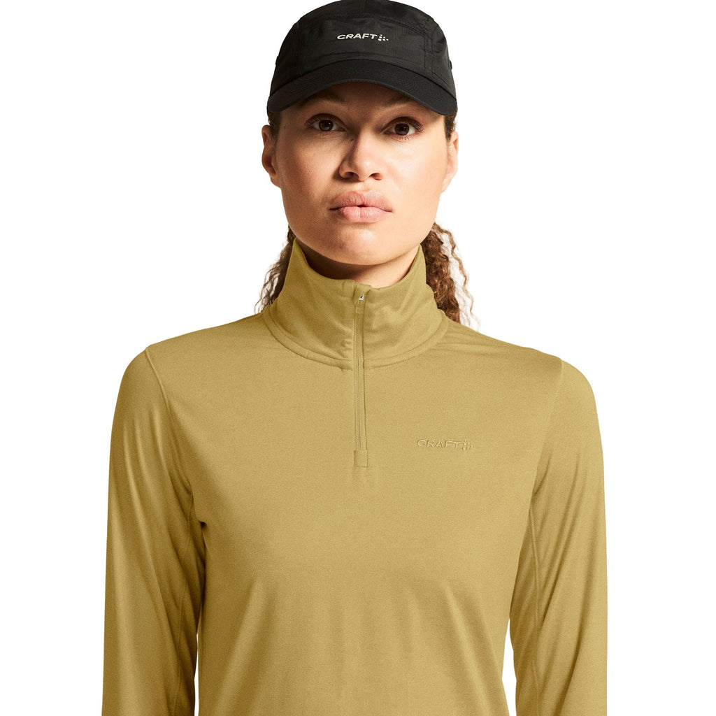 Flow half‑zip Long Sleeve T-shirt