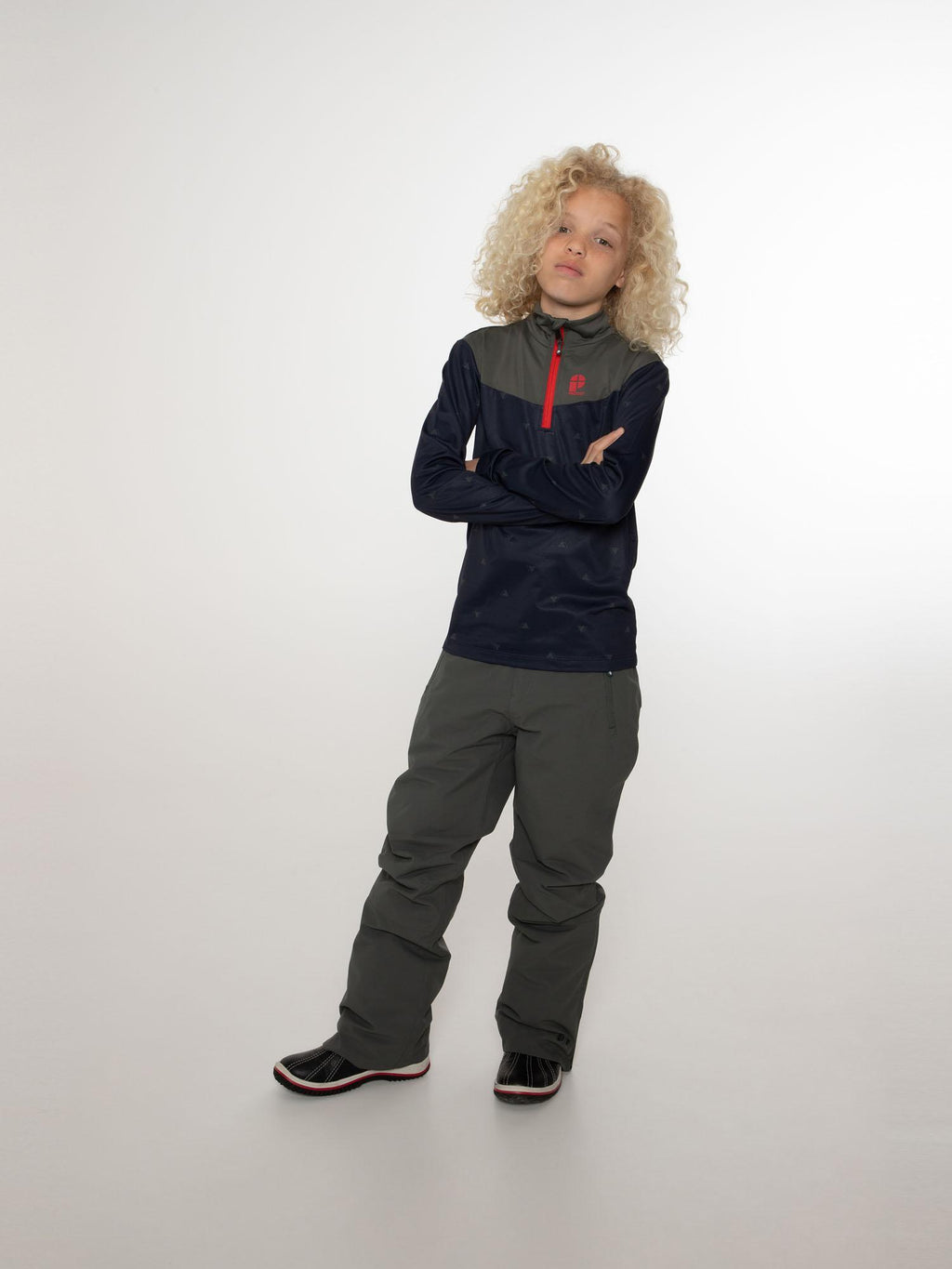 Comict Jr 1/4 Zip Top