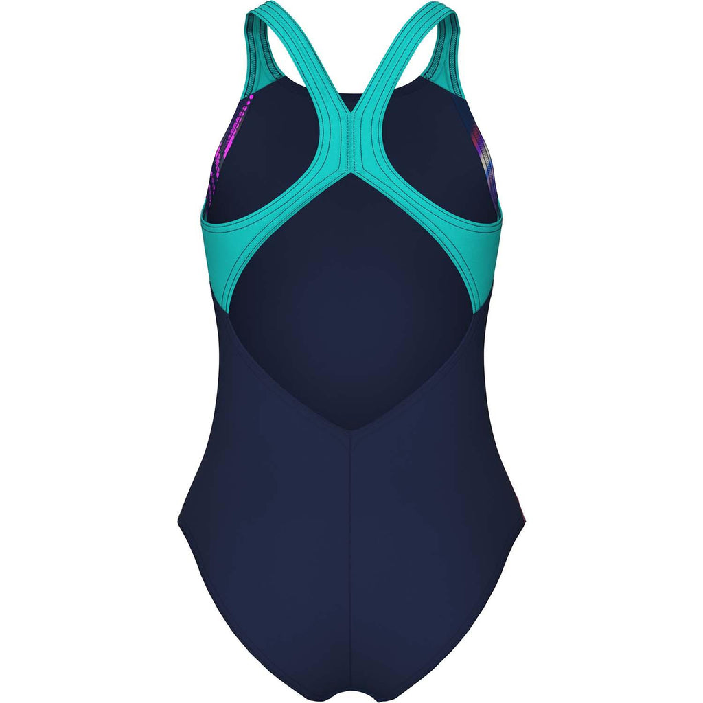 Lit Logo Swimsuit V Back L Bikini sport